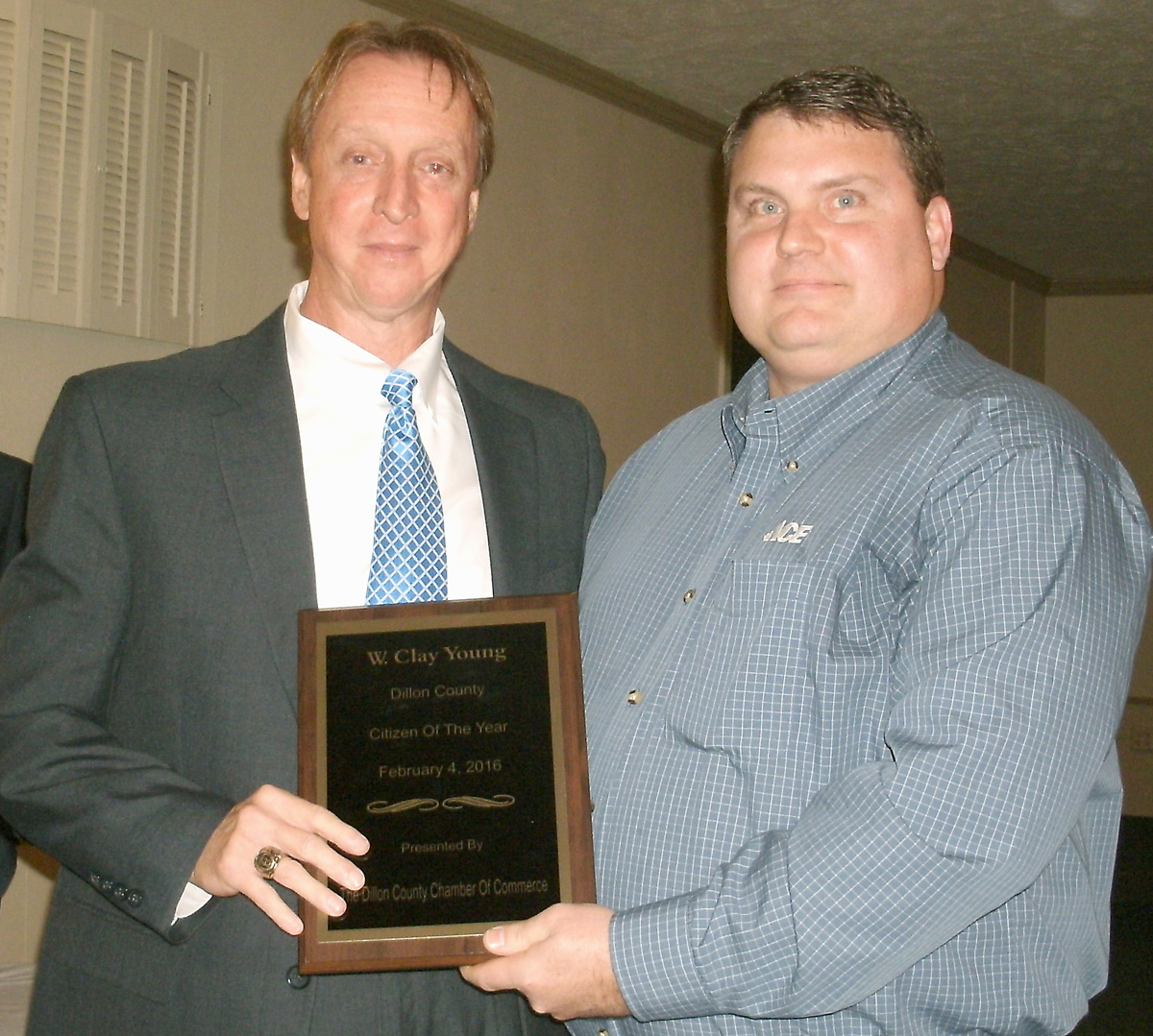 Clay Young Named Dillon County Chamber Citizen Of The Year