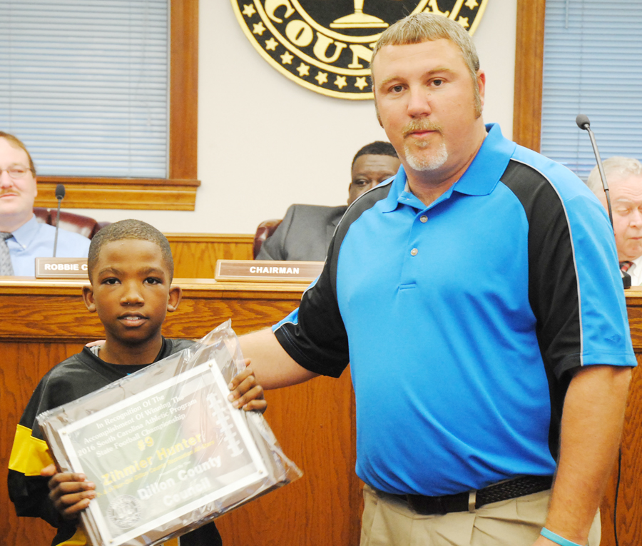 PHOTO GALLERY: Dillon County 7-Year-Old And 8-Year-Old Teams Honored For Winning State Championship