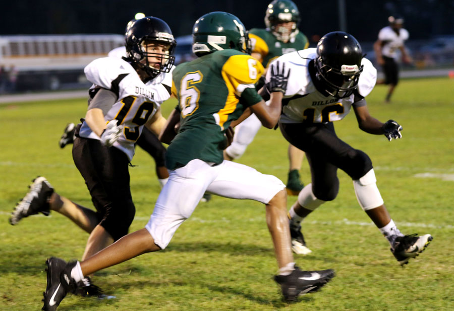 PHOTO GALLERY: Dillon Defeats Latta In Junior Varsity Football Action