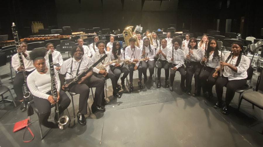 Dillon Middle School Students Participate In Limestone Honor Band Clinic