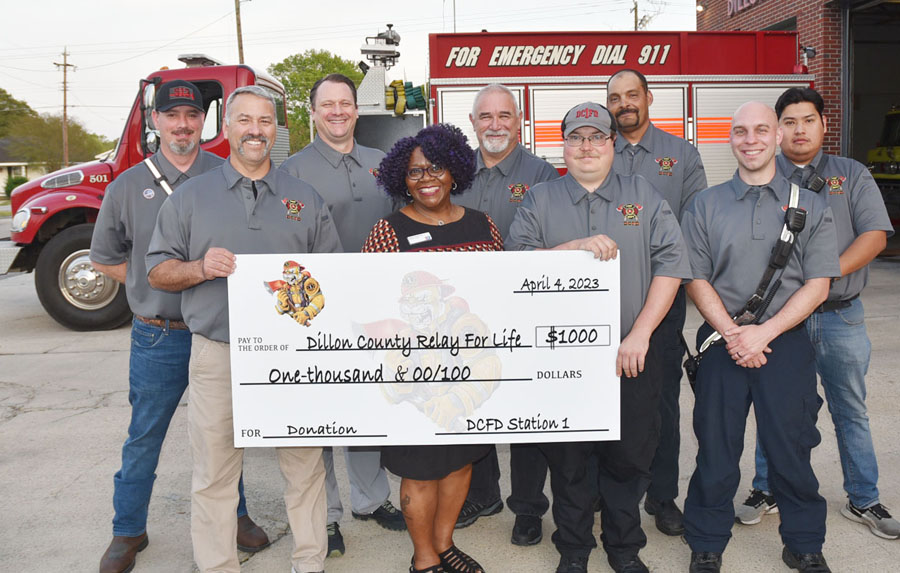 DCFD #1 Donates To Relay For Life