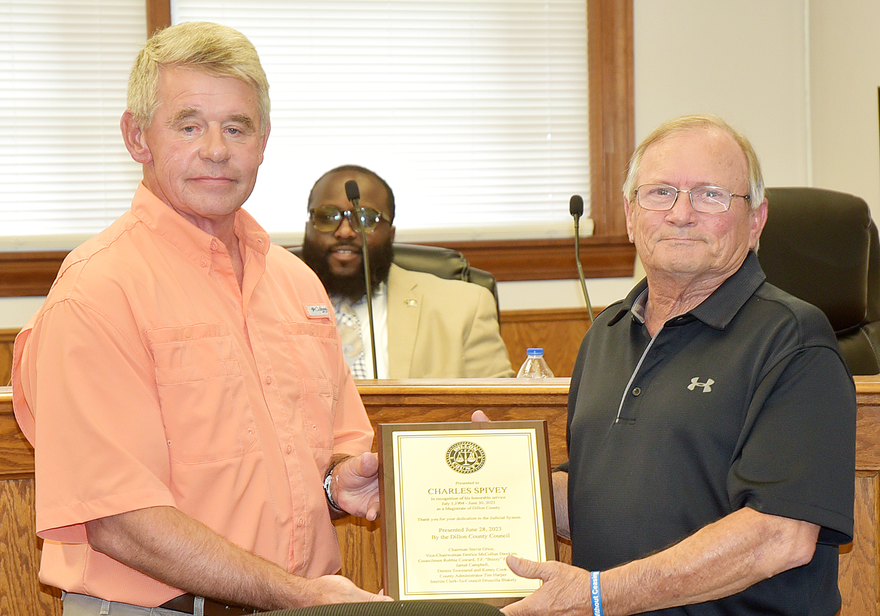 Outgoing Magistrate Judge Honored