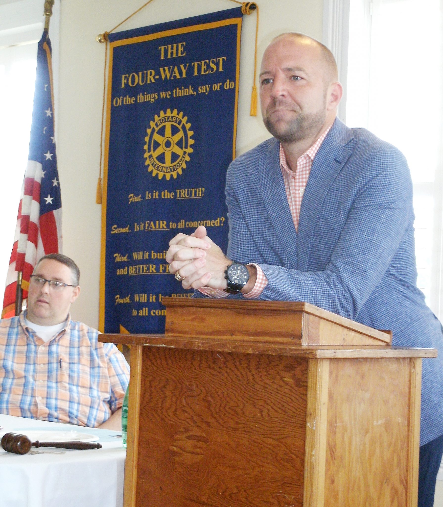 Assistant Solicitor Speaks To Latta Rotary Club