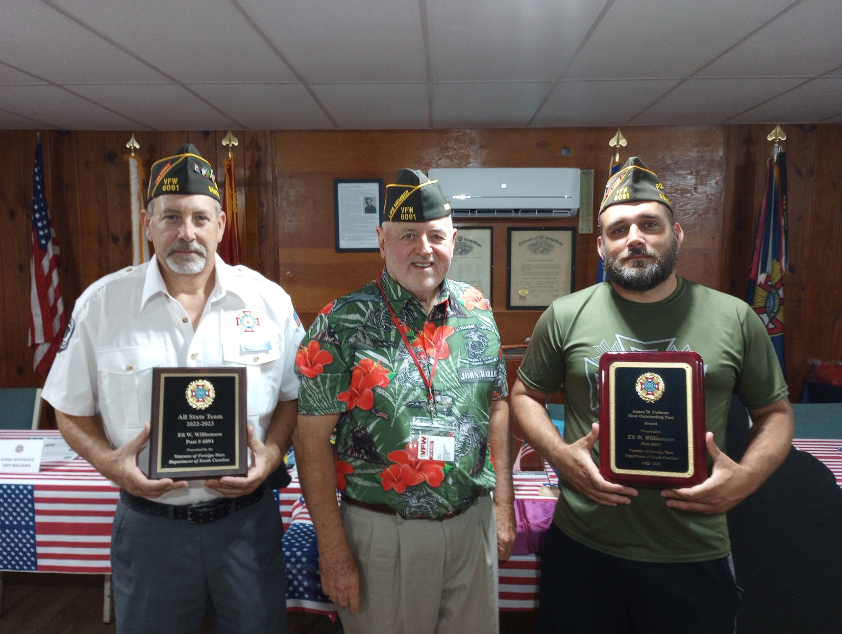 Dillon VFW Post 6091 Receives Most Outstanding Post Award