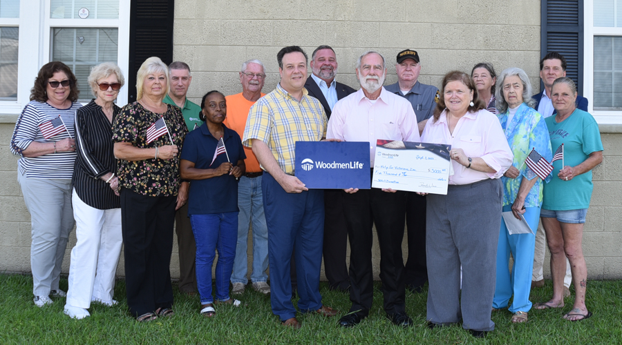 Woodmen Life Donates $5,000 To Help For Veterans