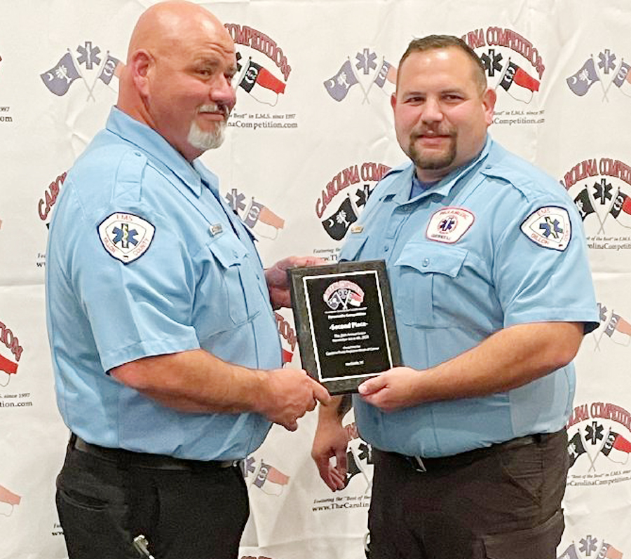 Dillon County EMS Places Second In Carolina Competition