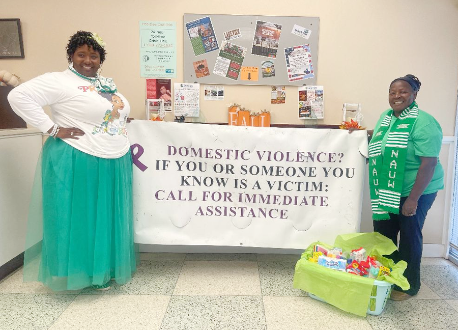 Florence-Pee Dee Branch Of The National Association Of University Women Donates Supplies To Pee Dee Coalition