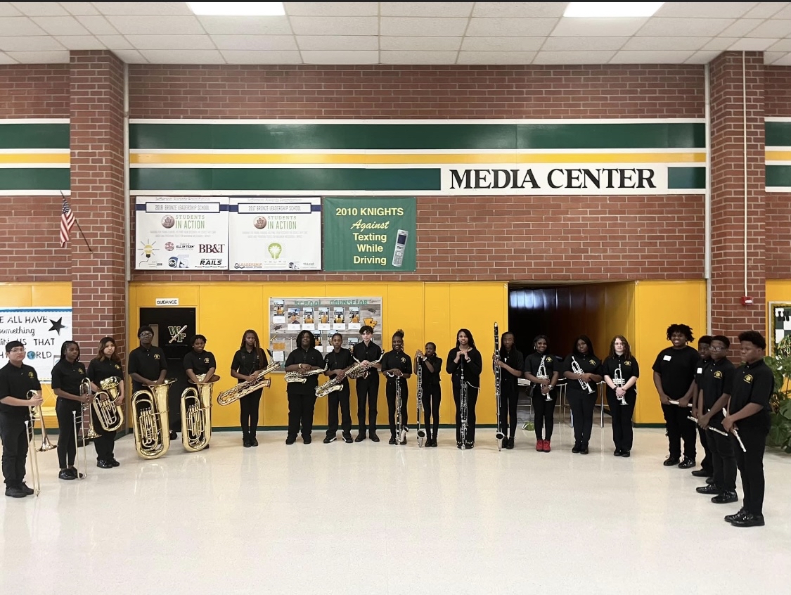 Dillon Middle School Band Members Participate In Eastern District Honor Band Clinic