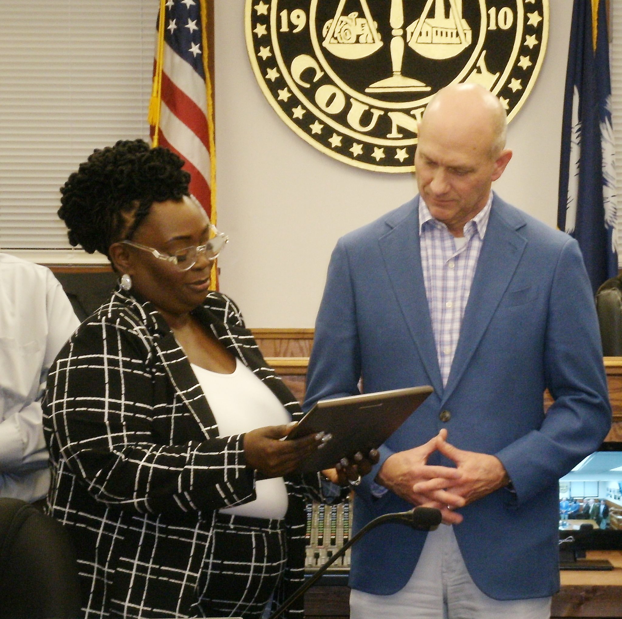 Dillon County Council Recognizes MPD