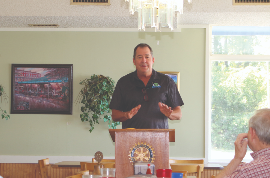 Chase Howard Discusses Growth and Innovation at  Dillon Rotary Club Meeting