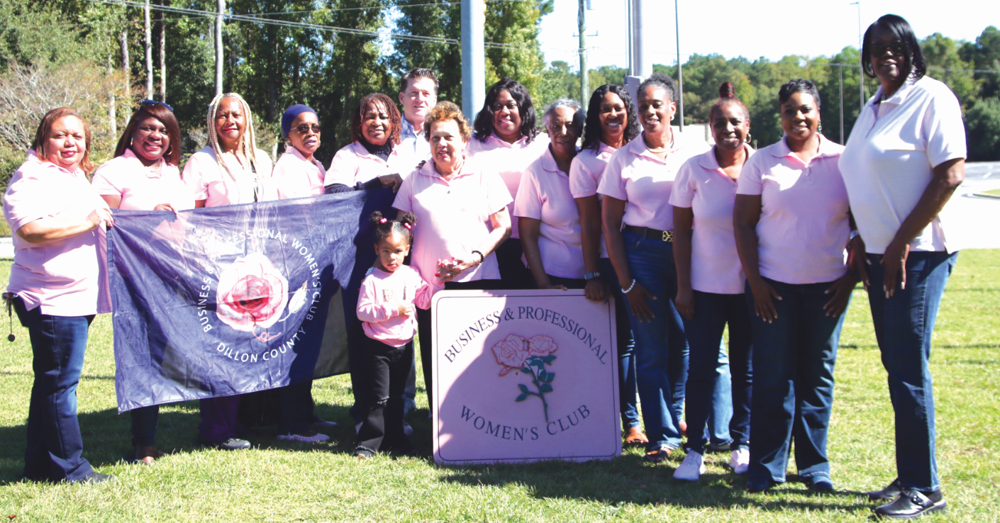 Business And Professional Women’s Flag Raised On Radford Boulevard