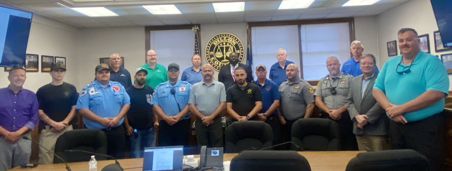 First Responders Recognized At County Council Meeting